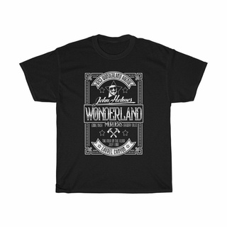 เสื้อยืดผ้าฝ้าย พร้อมส่ง เสื้อยืดแขนสั้น คอกลม ผ้าฝ้าย 100% พิมพ์ลาย Wonderland Murders Lelaki ทรงหลวม หลากสี แฟชั่นฤดูร