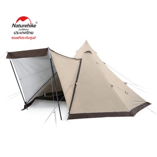 Naturehike Thailand เต็นท์กระโจม Octagon Ranch Pyramid tent with snow skirt for 5-8 person