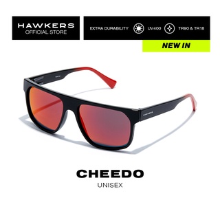 HAWKERS แว่นตากันแดด Ruby Cheedo ป้องกันรังสียูวี 400 สีดํา สําหรับผู้ชาย และผู้หญิง Hche21Brt0