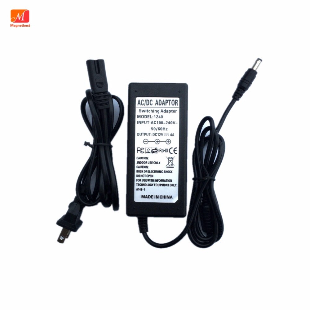 เปลี่ยน AC Adapter Charger สําหรับ ROLAND BOSS CCD-1 CD-2 E-A7 JM-8 JD-XA PSB-7U 12V 4A Power Supply