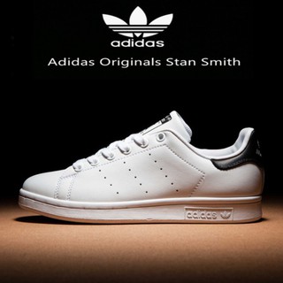 Adidas Stan Smith S75076 ผู้ชายและผู้หญิงรองเท้าผ้าใบ แท้ %