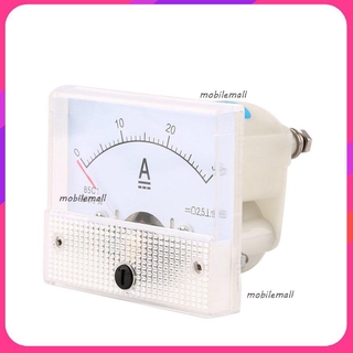 ใหม่DC 30A Analog Ammeter Panel 0-30A Current Meter Analog Amperemeter Panel