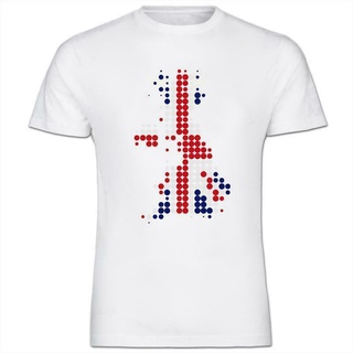 เสื้อยืดผ้าฝ้ายพิมพ์ลายคลาสสิก เสื้อยืด ผ้าฝ้าย พิมพ์ลาย UK Made Out Of Union Jack สําหรับผู้ชาย