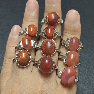 แหวนหินคาร์เนเลี่ยน Carnelian ฟรีไซส์