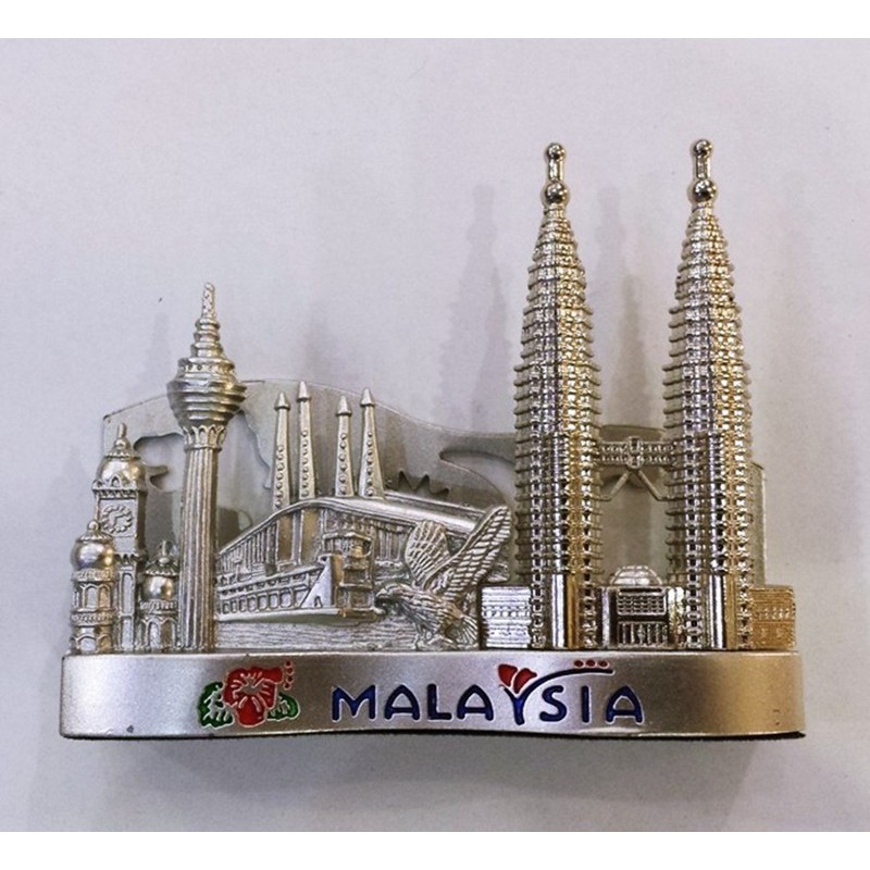 MEMO CARD HOLDER SOUVENIR TWIN TOWER ด้านข้าง