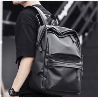 GH Bag - Brooklyn Backpack Tas Ransel Kulit IAC Backpack Up to 15 inch - Tas Pria Tas Wanita Daypack