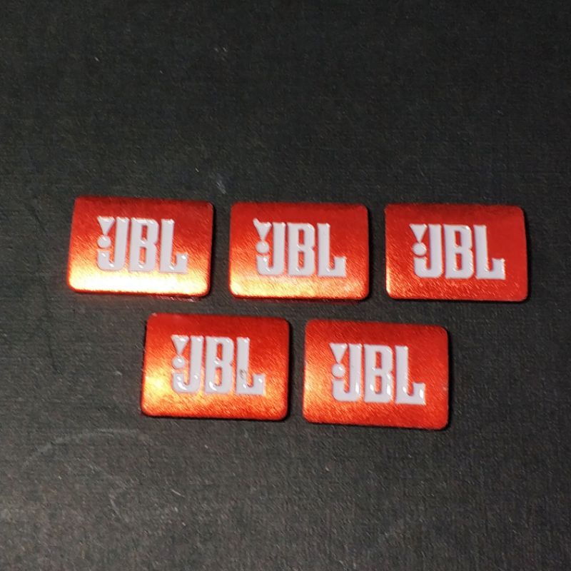 Jbl LOGO EMBLEM STICKER สติ๊กเกอร์ลําโพงโลหะ