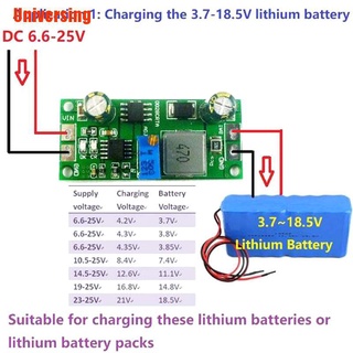 (Universing) อุปกรณ์ชาร์จแบตเตอรี่ลิเธียม Lipo 18650 3.7V 3.8V 7.4V 11.1V 12V 14.8V