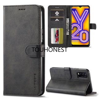 เคส Vivo Y20 เคส Vivo Y20i เคส Vivo Y20S เคส Vivo Y20SG Case Vivo Y20A Case Vivo Y20T Case Vivo Y20G Case Vivo Y12A Case Vivo Y12S Case Vivo Y12G Case Vivo Y11S Leather Case PU Flip Holder Wallet stand Cover Cases โทรศัพท์มือถือหนัง ฝาพับ พร้อมช่องใส่บัตร