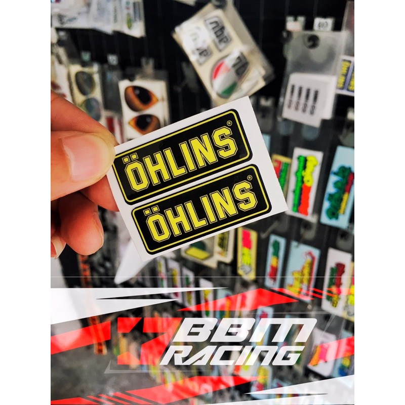 สติกเกอร์ Ohlins / sticker Ohlins