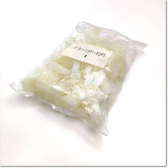 3191-03P01-50PS ปลั๊กต่อสายไฟ ,ปลั๊กขั้วต่อสายไฟ สเปค 50pcs / pack ,Misumi