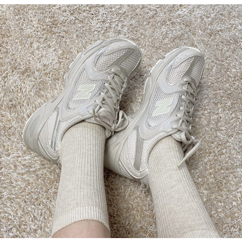 (พร้อมส่ง ของแท้100%) NEW BALANCE MR530AA1 WHITE BEIGE