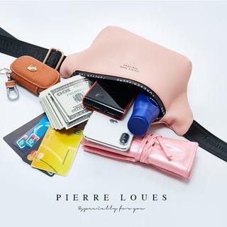 815-4 กระเป๋าคาดอก PLERRE LOUESพร้อมส่ง กระเป๋าสะพายข้างผู้หญิง แฟชั้นเกาหลี