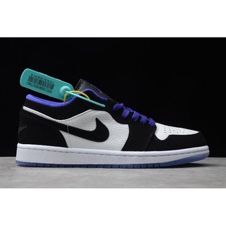 【ลดราคา】 2019 Air Jordan 1 Low Concord 553558-108