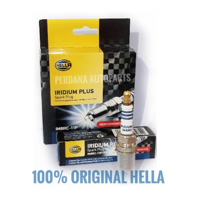 หัวเทียนแท้ HELLA Iridium IM7RC (BKR5EIX) IM8RC (BKR6EIX) IM7RC5 (ZFR5FIX) IM8RC5 (ZFR6FIX)