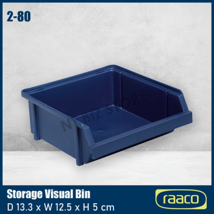 Raaco Storage Visual Bin 2-80