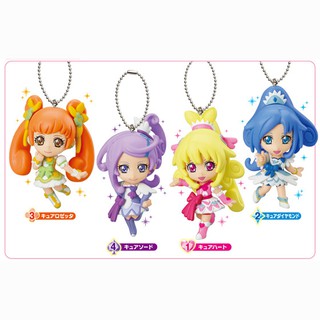 Dokidoki! Precure Charms โดกิโดกิ! พรีเคียว พวงกุญแจการ์ตูน งานลิขสิทธิ์แท้ Bandai จากญี่ปุ่น