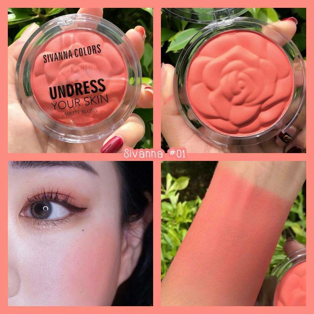 Sivanna Colors UNDERESS YOUR SKIN MATTE BLUSH HF 1005