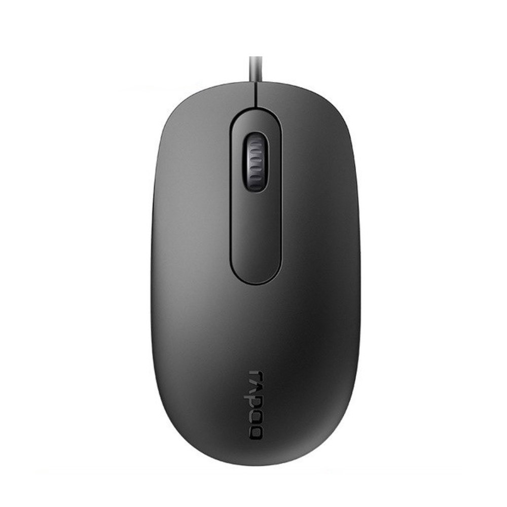 RAPOO MSN200-BK Wired Mouse (IP4-001821) เมาส์