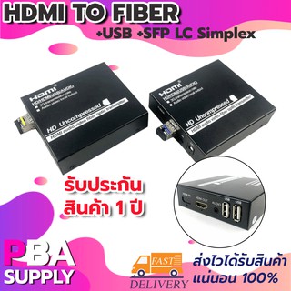 HDMI TO FIBER/USB +SFP LC Simplex