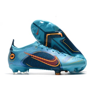 Nk Mercurial Vapor XIV Elite FG Assassin รองเท้าบูทฟุตบอล ผ้าถัก กันน้ํา แบบครึ่งบน