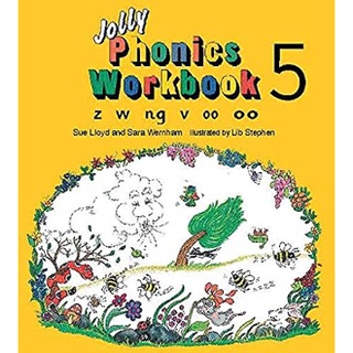 Jolly Phonics Workbook (Jolly Phonics) &lt;5&gt; สั่งเลย!! หนังสือภาษาอังกฤษมือ1 (New)