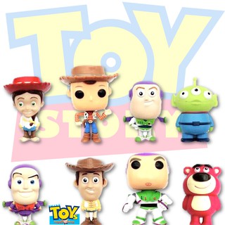 เซ็ตตุ๊กตาโมเดลสุดน่ารักชุด 8 ตัว Toy Story 4