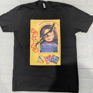 เสื้อยืดหนังสยองขวัญ Childs play (Chucky good boy) ลิขสิทธิ์แท้ 【S-4XL】