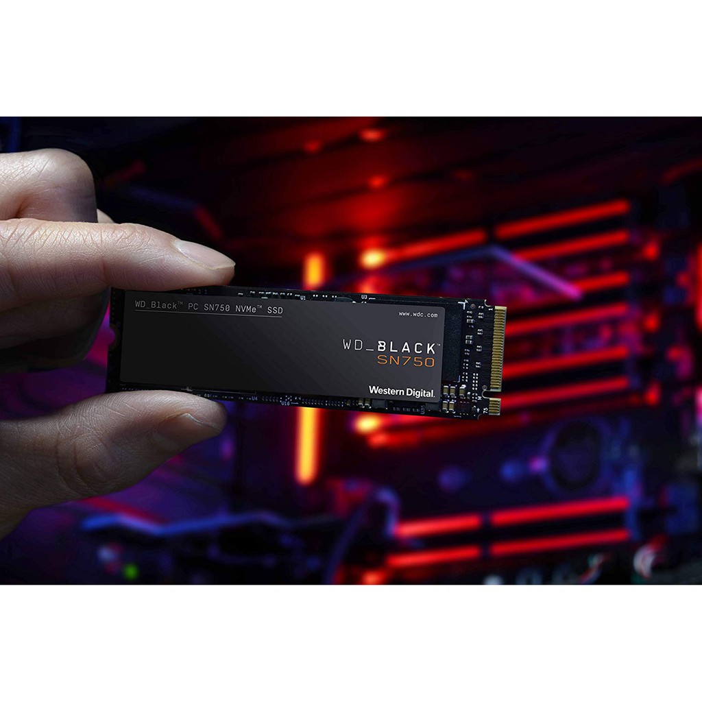 WD BLACK SN750 500GB SSD NVMe M.2 2280 (5Y) WDS500G3X0C (MS6-58) Internal Solid State Drive