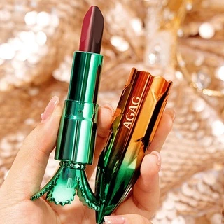 ลิปสติก 5 สีในแท่งเดียว AGAG Carotene Magic ลิปสติกติดทน แพกเกจแครอท