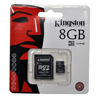 8 GB MICRO SD CARD KINGSTON CLASS 4