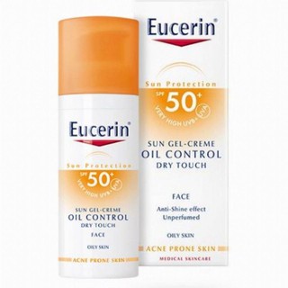 Eucerin Sun Gel-Creme Oil Control Dry Touch SPF50++ ยูเซอรีน ซัน ออยล์คอนโทรล ดรายทัช เจลครีมกันแดด 50ml.