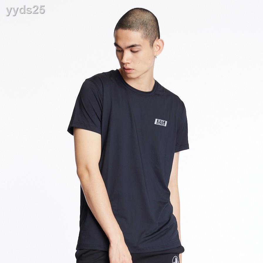 ◙☂BODY GLOVE Men's Basic Drycool T-Shirt เสื้อยืด ผู้ชาย สีดำ-01