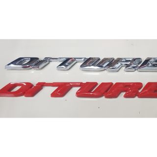 Logo Di-Turbo ติดด้านข้างของรถ Isuzu 2012-2016