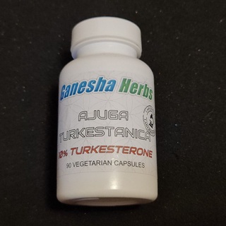 Ajuga Turkestanica -10% Turkesterone 400mg 90 Veggie Capsules 2-3 Months Supply. เสริมสร้างกล้ามเนื้อ พละกำลัง