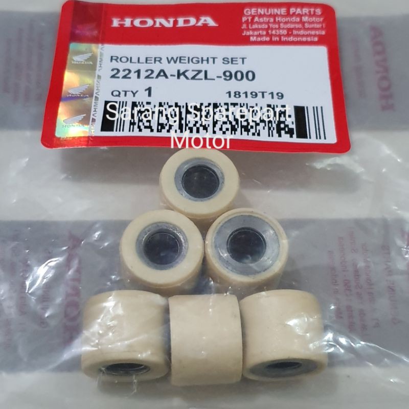 ชุดลูกกลิ้ง Beat Fi F1 Vario 110 เก่า Scoopy Fi Spacy Fi KZL/KVB