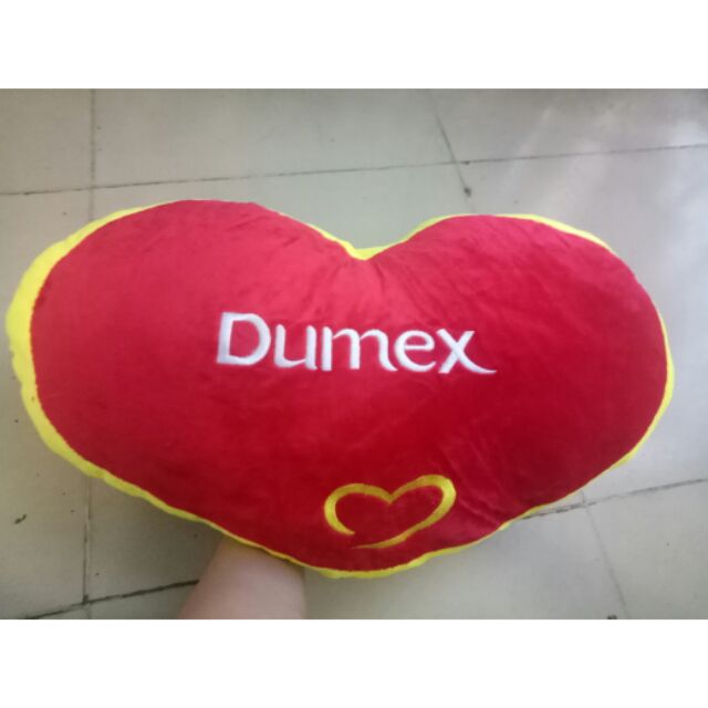 DUMEX HEART PILLOW สีแดง