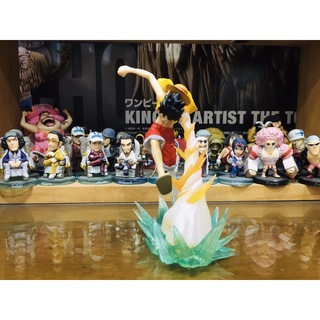 (เอฟเฟค) แท้ 100% ลูฟี่ Luffy Super Effect แมวทอง One piece วันพีช Model โมเดล Figures ฟิกเกอร์