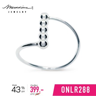 Memorine Jewelry แหวนเงินแท้ 925 : ONLR288