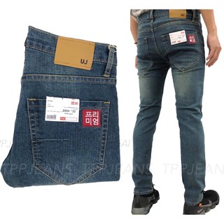 TPPJEANS Skinny UJ สกินนี่ยีนส์ชาย สีฟอกสนิม ผ้ายืด ใส่สบาย Size 28-36 รับชำระปลายทางครับ