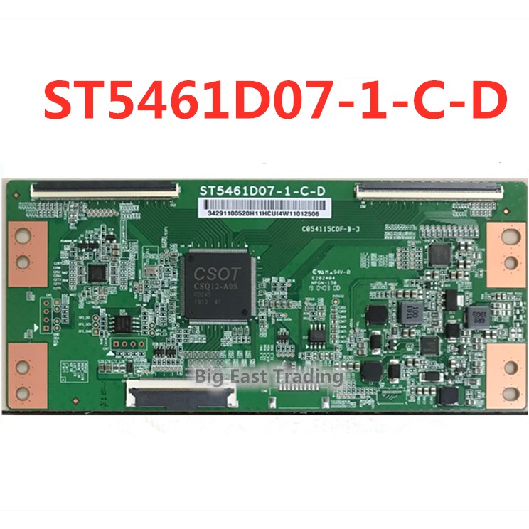 ST5461D07-1-C-D Tcon Board St5461D07-1 - C - D ทีวี T - Con Logic Board คุณภาพดี 55 นิ้ว 4 K St5461D07
