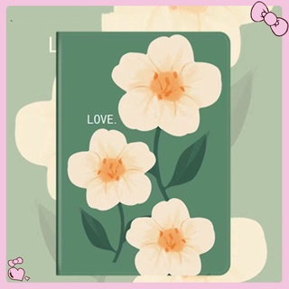 เคสiPad แนวโ การ์ตูน  small fresh Flower Gen9 10.2 Gen7 2019 Gen8 เคสไอแพด 2019Air3,10.5,Air3 mini 1/2/3/4/5 Case ไอแพดใส่ปากกาได้เคส