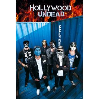 Hollywood Undead,โปสเตอร์วงดนตรีต่างประเทศ AM/EU