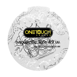 ถุงยางอนามัย One Touch 49 Limited Edition วันทัช 49 1 ชิ้น