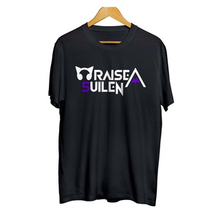 เสื้อยืดใหม่ 2022เสื้อยืดผ้าฝ้าย 100% พิมพ์ลาย RAISE A SUILEN GROUP - BANG DREAM สไตล์ญี่ปุ่น ยุค 30L XL  XXL 3XL