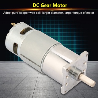 Ryo Tools XD-42GA775 Micro DC Gear Motor Speed Regulation CW CCW 12V/24V