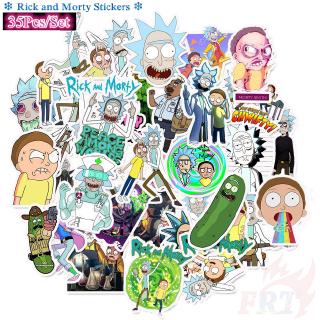 ❉ R ick and M orty - Cartoon TV Shows สติ๊กเกอร์ ❉ 35Pcs/Set DIY Fashion Luggage Laptop Skateboard Doodle สติ๊กเกอร์