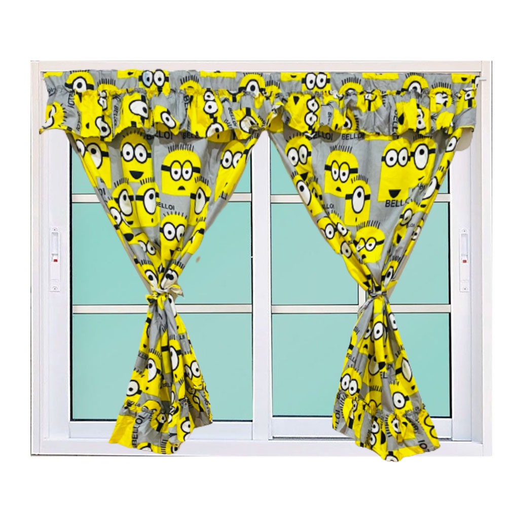 ผ้าม่านหน้าต่างบานเดี่ยว บานคู่ พร้อมอุปกรณ์ติดตั้ง - รูปที่ 5