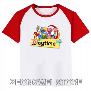 Zhongwei Bunzo the Bunny Poppy Playtime OFFICAL เสื้อยืดลําลอง แขนสั้น พิมพ์ลายกราฟฟิค แนวสตรีท แฟชั่น สําหรับเด็กผู้ชาย ผู้หญิง ไซซ์ S-3XL