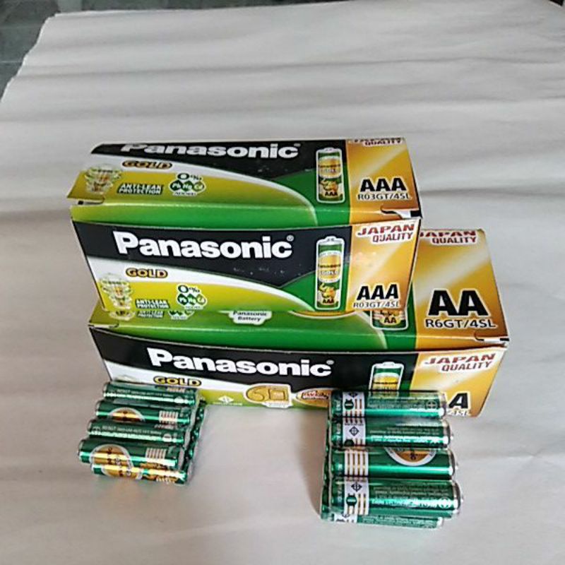 พร้อมส่ง>ถ่านPanasonic Goid (AA)(AAA) 1แพ็ค 4ก้อน